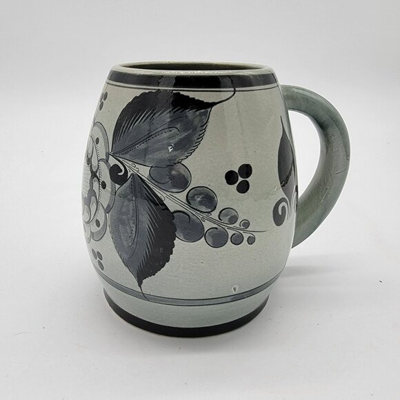 Ceramica Gomez Tonala Mexican Pottery Mugs Pair - Picture 8 of 12